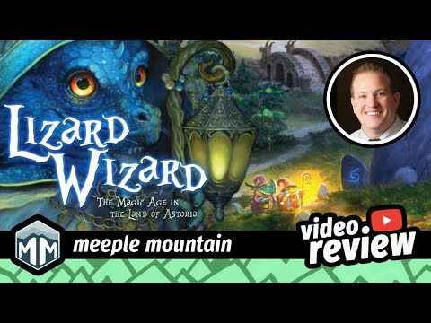 Lizard Wizard - How to Play  & Review - Boardgame Brody