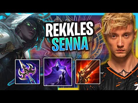 REKKLES CRAZY GAME WITH SENNA! | FNC Rekkles Plays Senna ADC vs Caitlyn!  Season 2023
