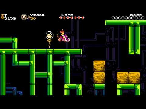 Shovel Knight - King of Cards [Part 20] Alchemical Aqueducts (All Merit Medals)