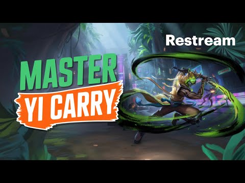FULL FOCUS 🔥 Master Yi Jungle Carry to Diamond