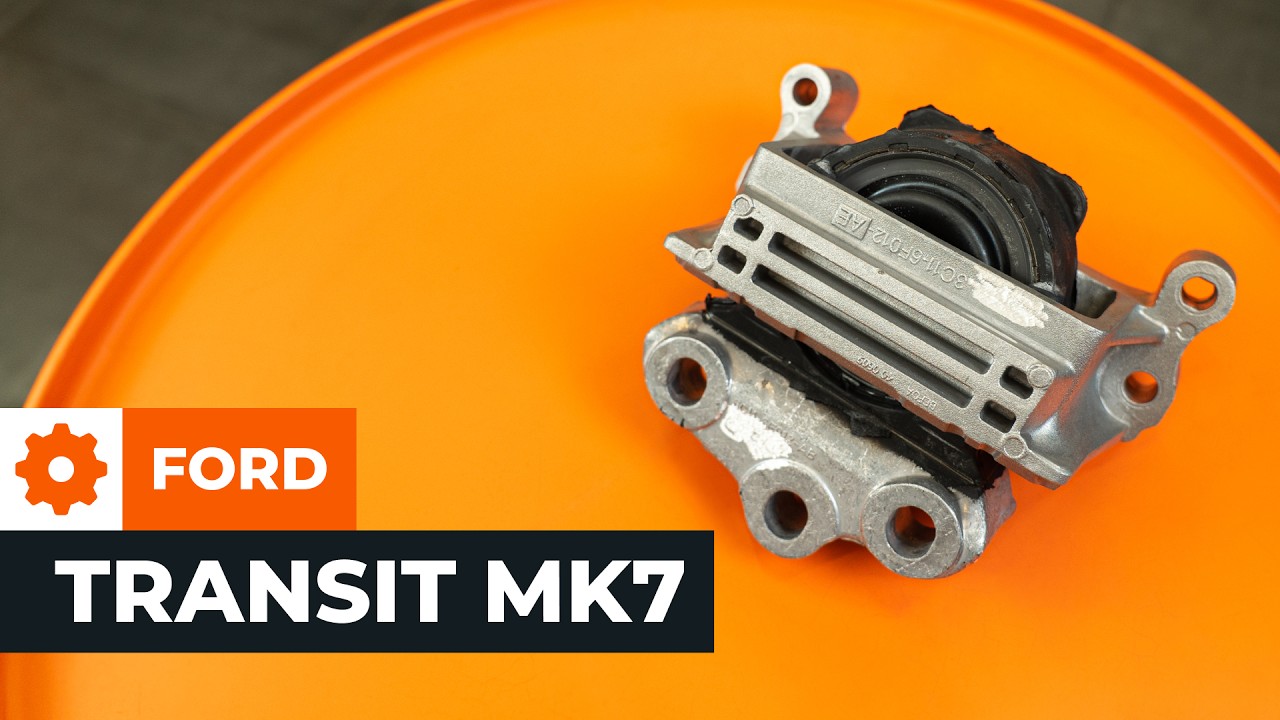 Comment changer le support moteur gauche sur une Ford Transit Mk7 van – guide de remplacement