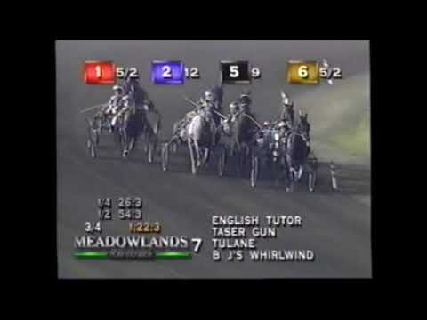 1999 Meadowlands B J'S WHIRLWIND David Miller Open Pace $50,000