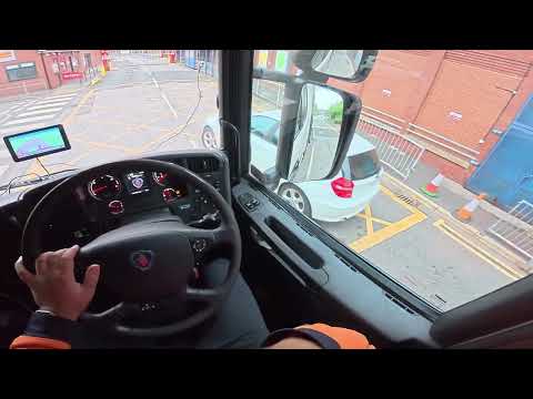 POV DRIVING SCANIA R450 2016