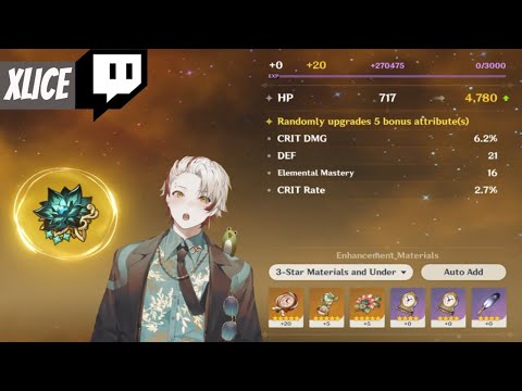 Genshin Impact Streamers Roll Artifacts #353