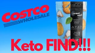 Sweetwell Keto Coconut Cookies | Keto Costco Find