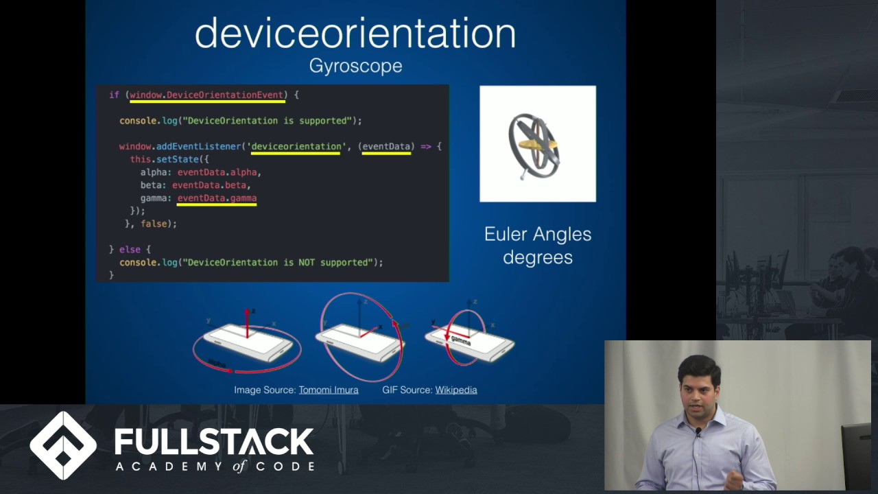 Tech Talk: JavaScript Device APIs