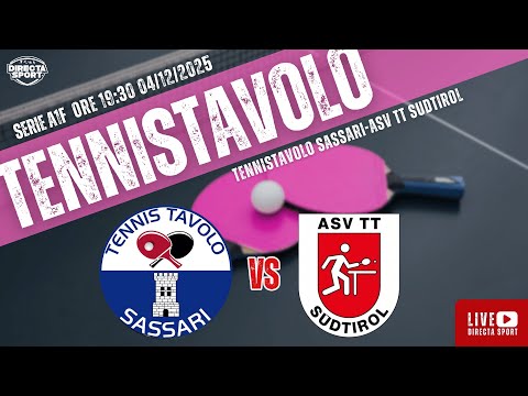 Tennistavolo A1F - Tennistavolo Sassari-ASV TT SudTirol (3-1)