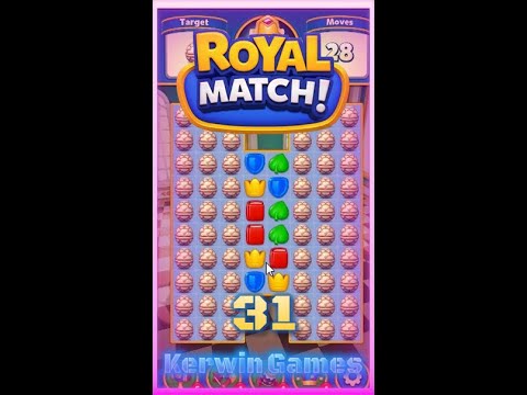 Royal Match Level 31 - No Boosters