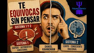 Tu cerebro responde sin pensar (Sistema 1 y Sistema 2)