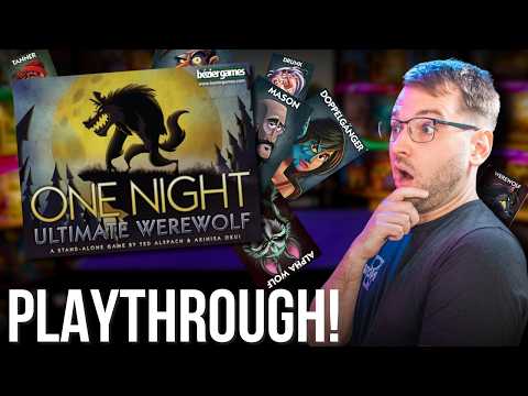 One Night Werewolf is Back! - One Night Ultimate Werewolf Gameplay