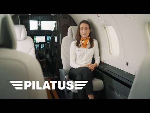 PC-12 PRO – A First-Class Cabin Tour led by Flavia