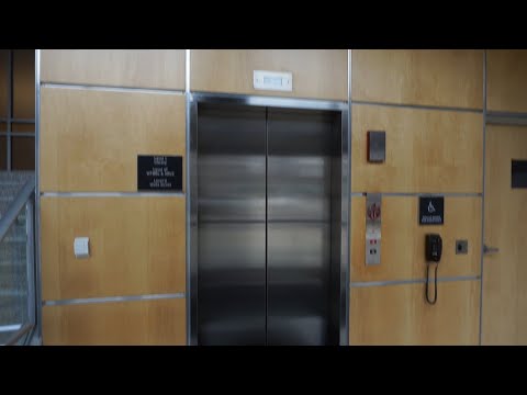 KONE hydraulic elevator with noisy fan @ Central Library, Milwaukee, WI