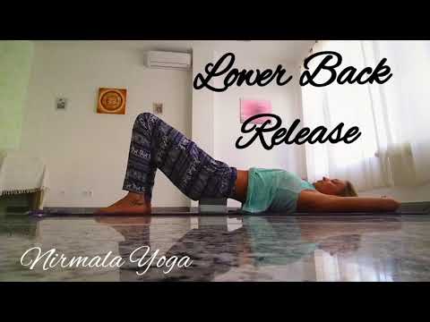 Restorative Bridge Pose for Lower Back Release | 2min Yoga | Yoga Pose