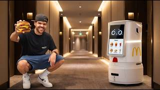 ROBÔ E DRONE DE FAST FOOD DA CHINA! 🤖