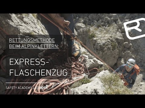 Quickdraw: Rescue method in alpine climbing - Tutorial (42/43) | LAB ROCK
