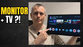 Monitor z Google TV?! 🤯 Zeuslap Z18 TV Pro – test 18,5” (czy zastąpi telewizor?)