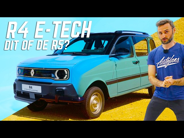 NIEUWE RENAULT 4 E-TECH | Ideaal boodschappenkarretje?