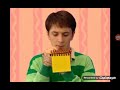 Blue S Clues 3 Clues From Blue S Senses