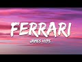 James Hype Ferrari Lyrics Ft Miggy Dela Rosa
