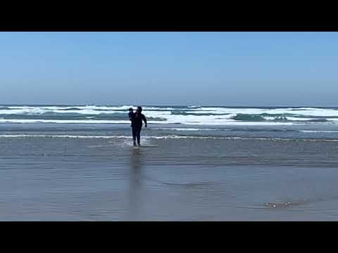 Hriday Ajay At Pacific Ocean