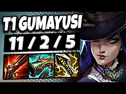 T1 Gumayusi Caitlyn vs Senna [ ADC ] Patch 25.10 Korea Challenger