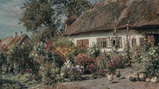 Turn Your TV Into Art | Vintage Garden Art Slideshow  | 1Hr of 4K HD Paintings