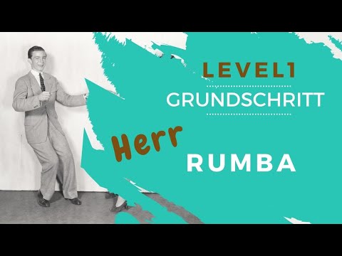 Grundschritt Herr: Rumba - Level 1
