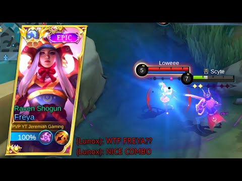 FREYA OUTPLAYED ENEMY USING THIS COMBO😮 | FREYA BEST BUILD 2023 | MUST WATCH | MLBB