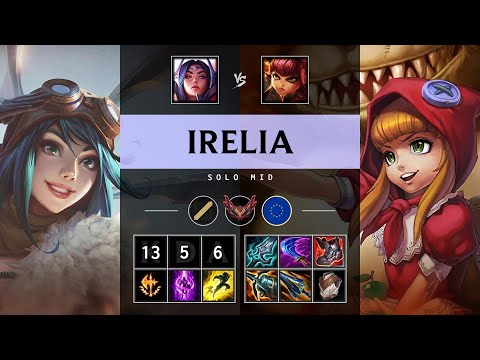 Irelia Mid vs Annie: Rampage - EUW Grandmaster Patch 25.S1.1