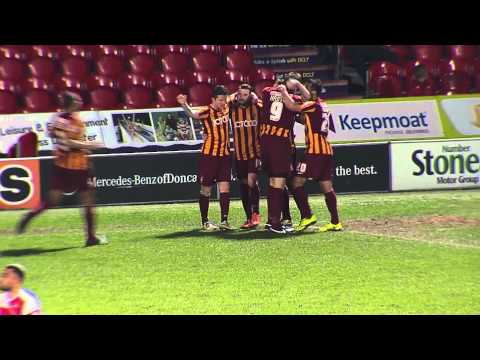 Doncaster Rovers 0-3 Bradford City - League One Highlights