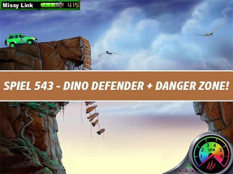 Das Spiel zum Sonntag #543 - Dino Defender + Danger Zone!