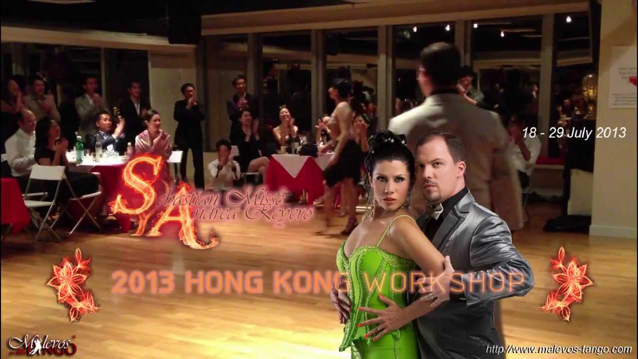 阿根廷探戈影片分享 Sebastian Misse y Andrea Reyero 2013 Hong Kong Tango Workshop -1