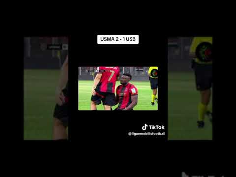 Usma Alger 2 - 1 USB Biskra Ligue 1 Mobilis championnat d'Algérie 🇩🇿