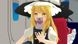 ＭＭＤ東方宇宙の旅／MMD TOHO Journey through space