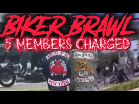 BREAKING NEWS Pagans MC Vs Demons of Hell MC 5 Charged with Gang Assault