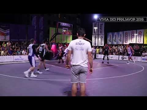 Vivia 3x3 Prnjavor 2019. TELEP CEREX (SRB/BIH) – G UNIT (MNE) 16:18 (Pool H)