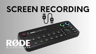 Replace Screen Recording Software With RODECaster Video