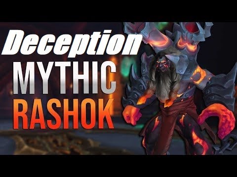Deception Rashok Mythic - Resto Shaman POV