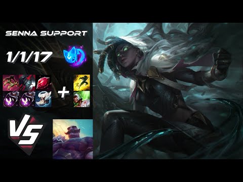 SUPPORT Senna vs Braum - EU Master Patch 14.19