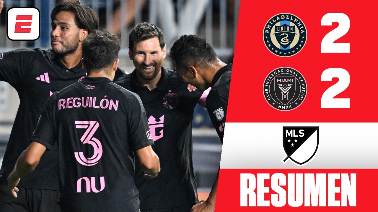 MESSI brilló con GOLAZO, pero no fue suficiente e INTER MIAMI empató 2-2 vs PHILADELPHIA UNION | MLS