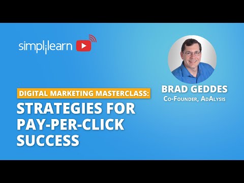 Pay Per Click Marketing Strategies For Success | Learn Pay Per Click Marketing 2021 | Simplilearn