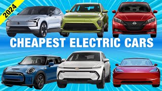 The Cheapest EVs You Can Buy Today | Most Affordable Electric Cars & SUVs for 2024