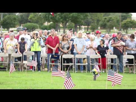 Memorial Day Ceremony Held at Bluebonnet Colleyville, Texas