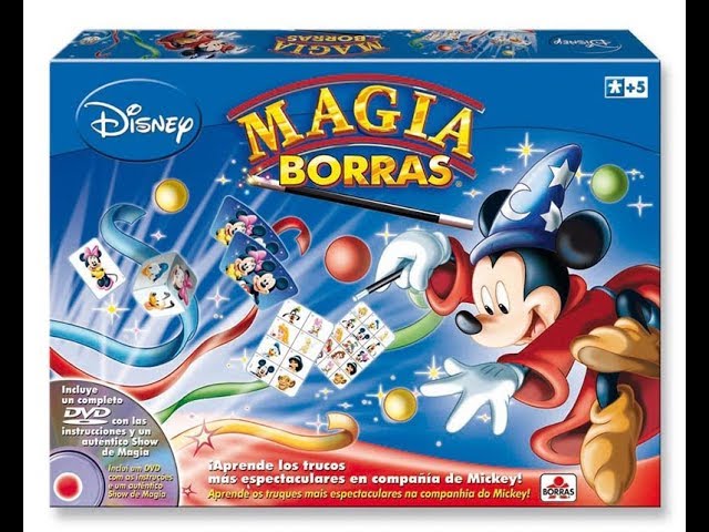 Vídeo relacionado con BORRAS - Magia Disney | Edición Mickey Magic, Trucos Personalizados con los Personajes de La Casa de Mickey Mouse | 15 Trucos de Magia y un DVD explicativo | a Partir de 5 años (14404)
