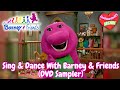 Barney Sing Dance With Barney Friends DVD Sampler