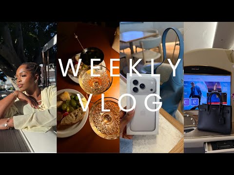 #weeklyvlog :week in my life as a SA Influencer, iPhone 17, events szn, lots of chit chat