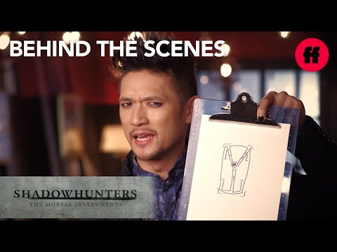 Shadowhunters | Behind the Scenes Season 2: Cast Designs Their Own Runes | Freeform