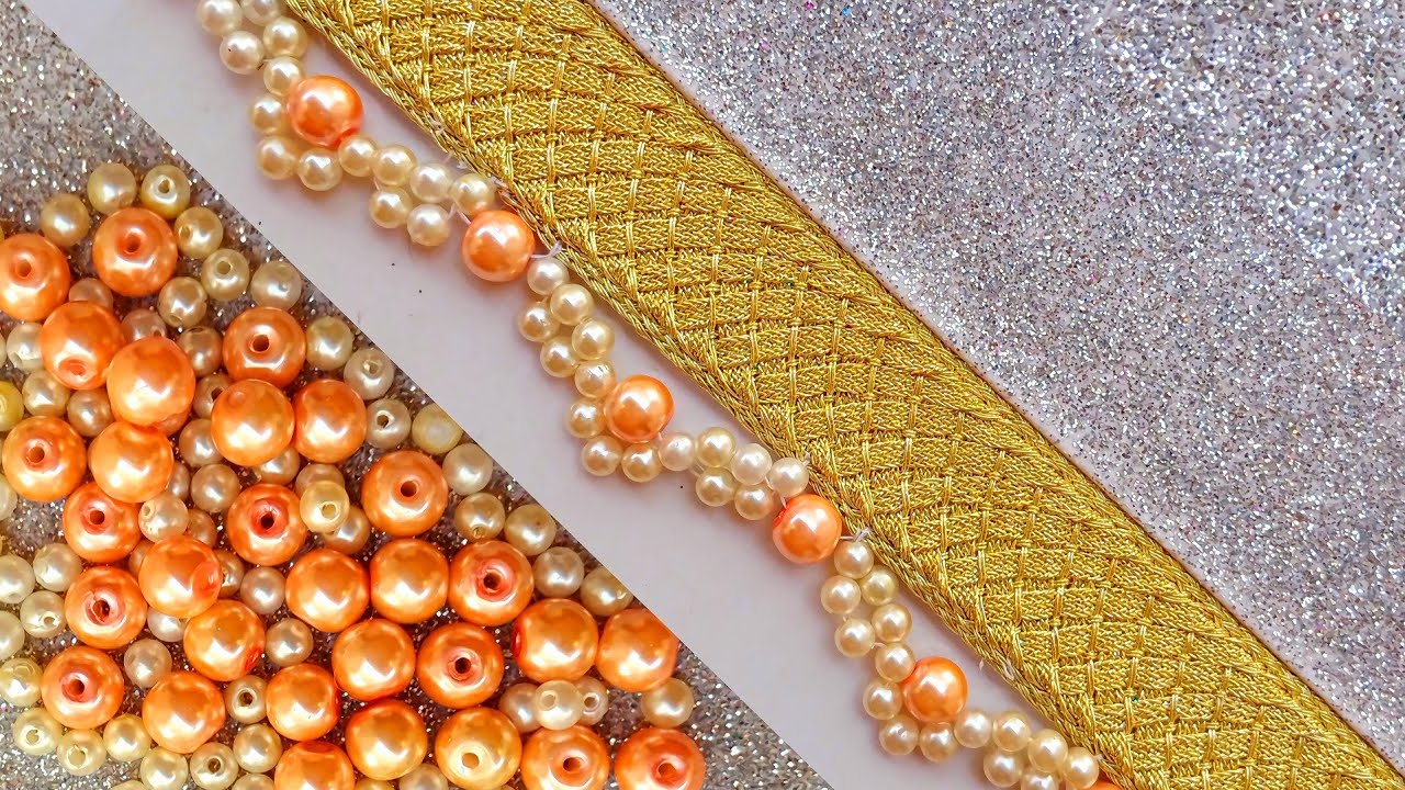 Do we have such a beautiful and delicate embroidery???😍#diy