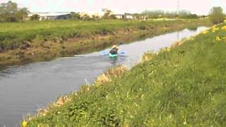preview picture of video '23rd May 2012 River Brue at Westhay'
