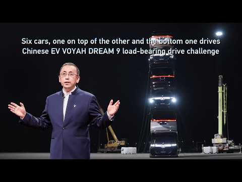 Chinese EV VOYAH DREAM 9 load-bearing drive challenge